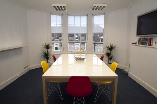 Workshop room2 (530 x 353) Meeting and training room, Hanover Street, Edinburgh